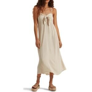 Billabong Twist It Knot Front Midi Dress - Size - Medium